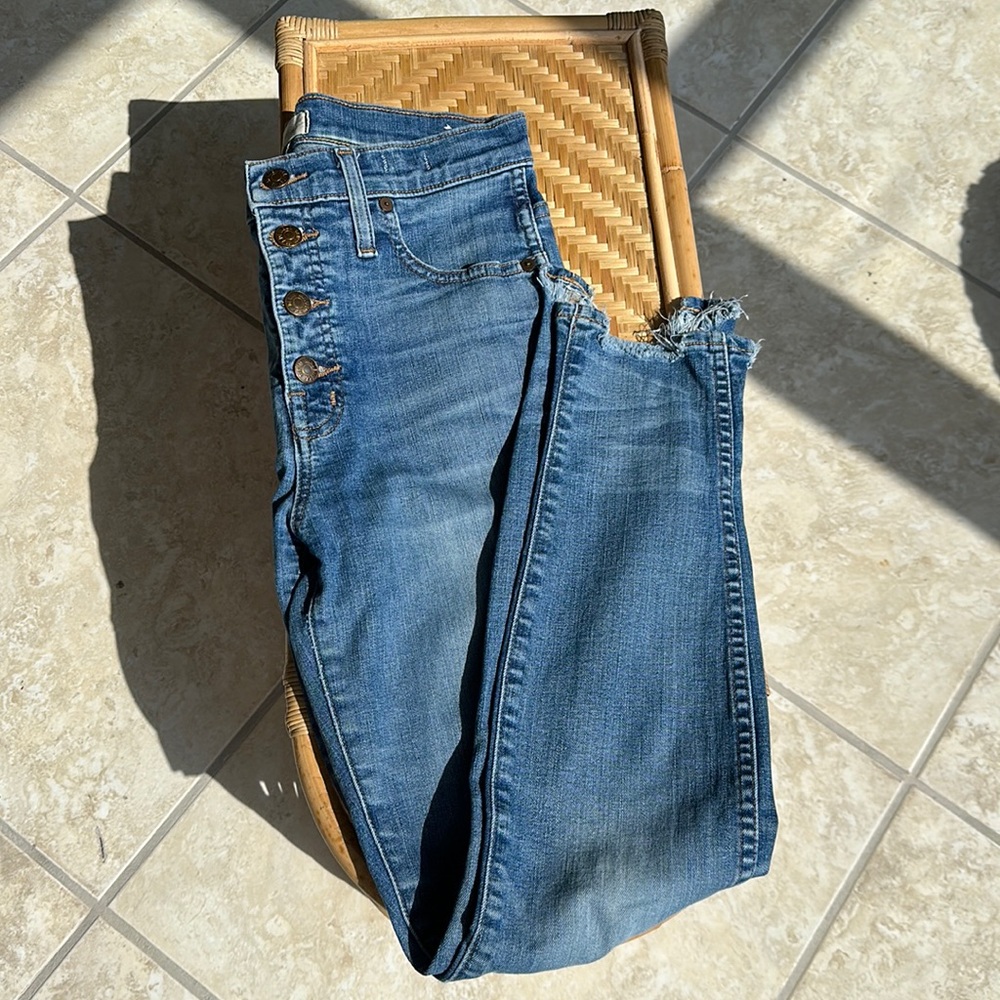 High Rise Madewell Skinny Jeans
